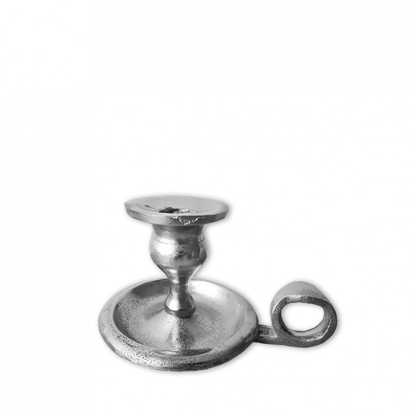 Kerzenständer | Kerzenleuchter Kerzenhalter 1-arm silber Hochzeit Feier mieten