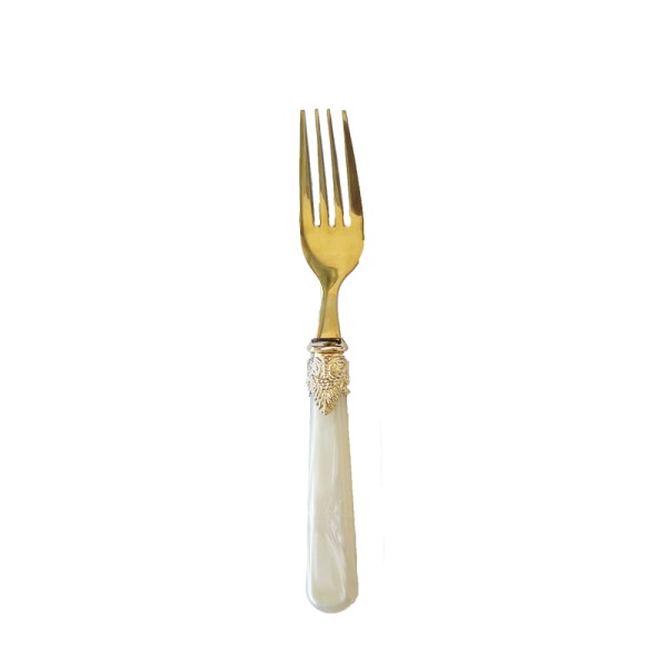 Besteck_Gabel_Griff_Perlmutt_Elfenbein_gold_mieten_Verleih_Hochzeit_Firmenfeier_Geburtstag_1