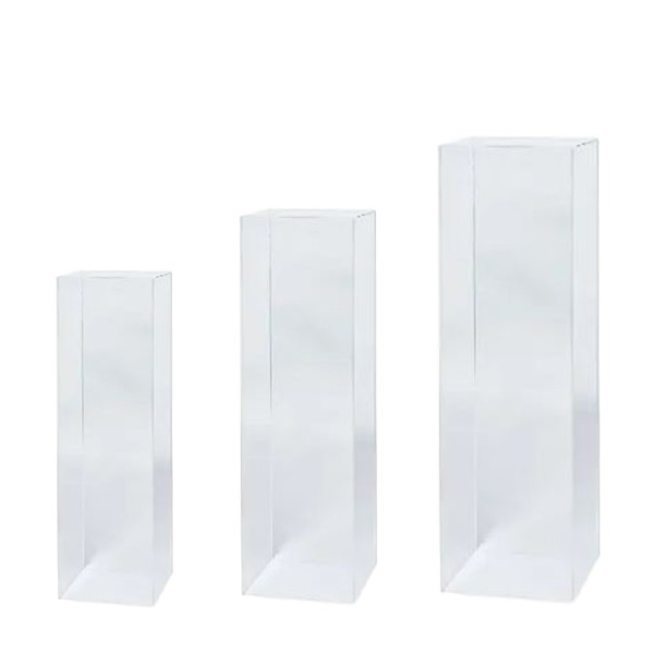 Quadersäule Acryl transparent [mieten]