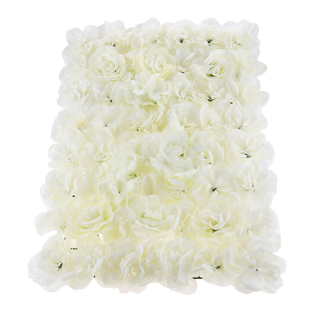 Blumenwand | Flowerwall weiss "white elegance" [mieten]