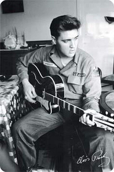 Nostalgie Schild "Elvis Presley" Rock N Roll