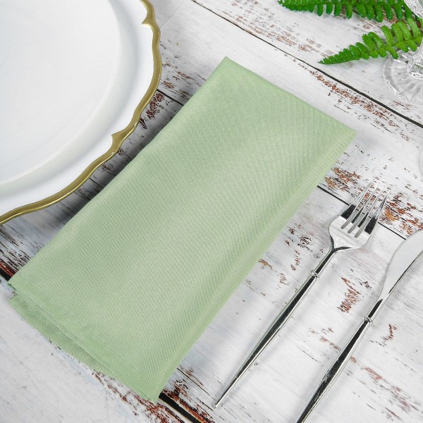 Serviette Polyester | dusty green | grün [mieten]