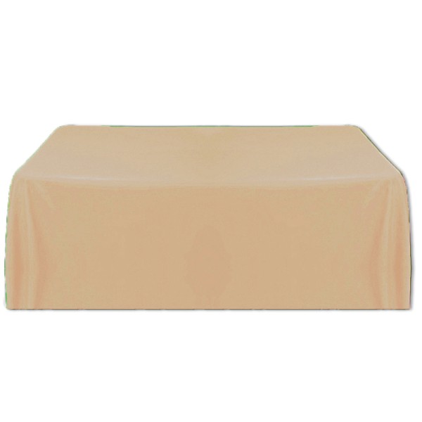 Tischdecke nude | eckig 150x260 cm mieten Hochzeit Feier