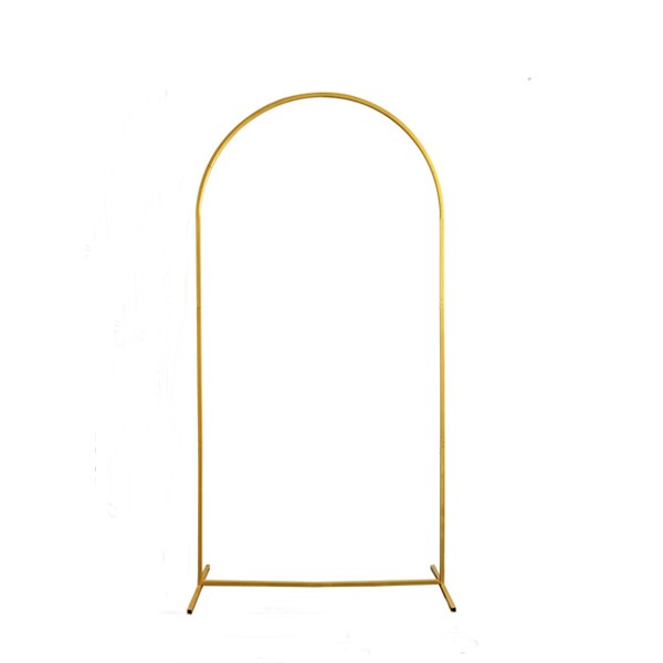 Traubogen Round Bow für freie Trauung, Metall gold [mieten]