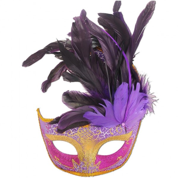 Venezianische Maske Pink