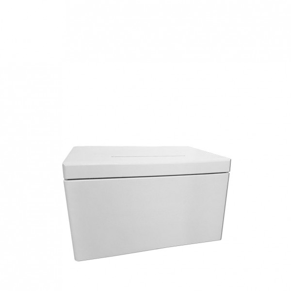 Kartenbox Geschenkebox Umschläge Hochzeit Holz weiss [mieten]