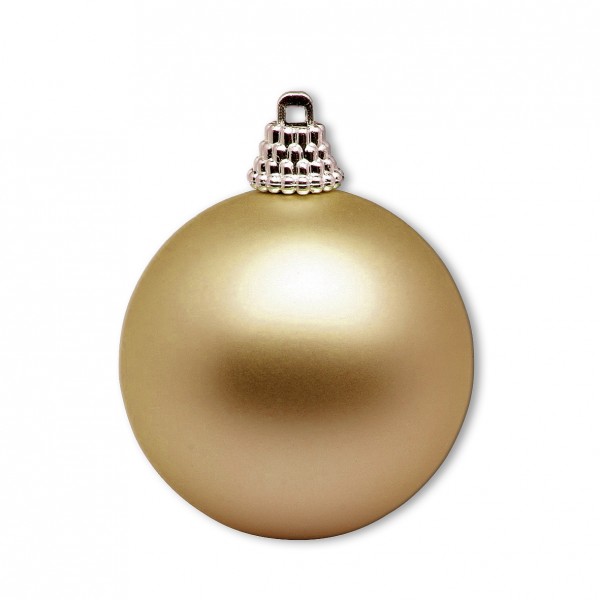 Weihnachtskugel gold matt [mieten]