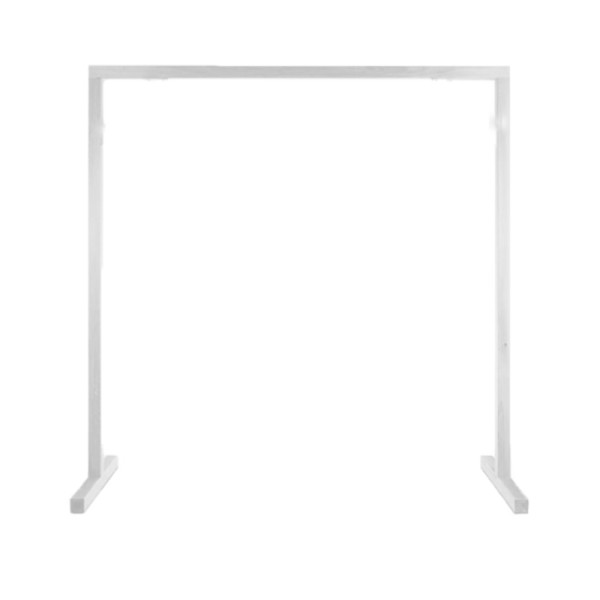 Traubogen Holz weiss eckig 2m Hochzeit Freie Trauung [mieten] 3