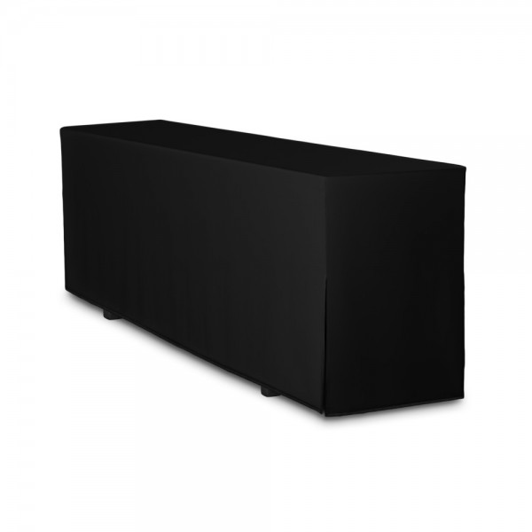 Biertischhusse schwarz 50cm Festbankhussen Festbankgarniturhussen mieten | Verleih