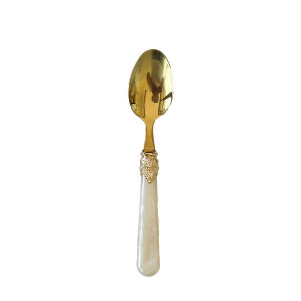 Besteck_Löffel_Bambus_Griff_Perlmutt_Elfenbein_gold_mieten_Verleih_Hochzeit_Firmenfeier_Geburtstag_1