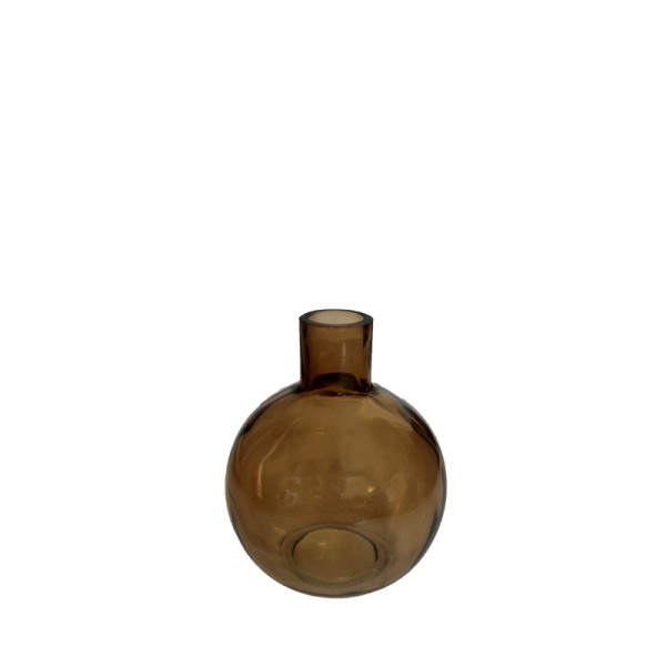 Vase Kugel | Kugelvase | braun klein Tischdeko Hochzeit Feier Event