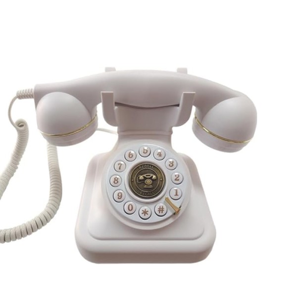 Telefon Audio Gästebuch | Guestbook Retro weiss mieten | Verleih Hochzeit, Geburtstag, Feier, Event