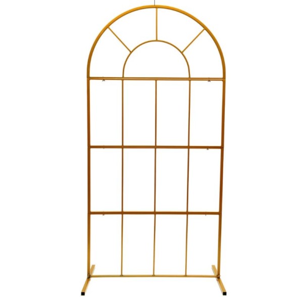 Traubogen Backdrop Round Bow Rundbogen Metall gold für Hochzeit Freie Trauung mieten