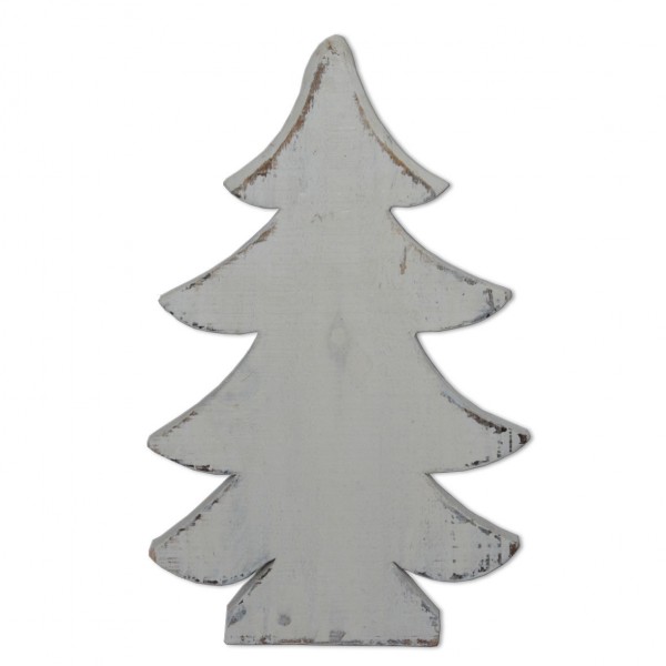Weihnachtsbaum | Holz Birke natur | 32cm | zum Stellen | Verleih Tischdeko Weihnachtsfeier [mieten]