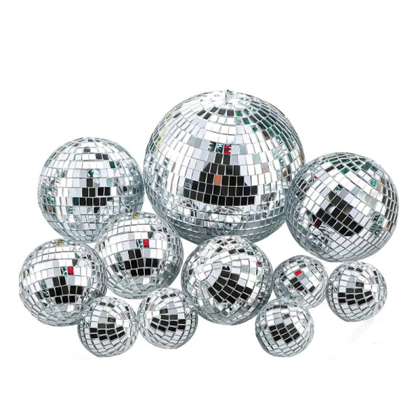 Discokugel Silber mieten Spiegelkugel