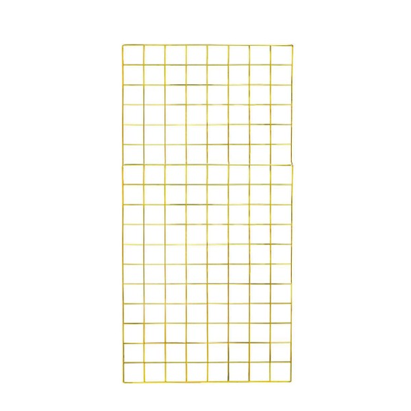 Sitzplan/ Tischplan Willkommensschild Gitter Metall gold für Hochzeit und Event