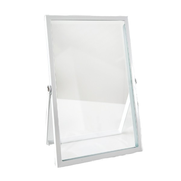 Bilderrahmen aus Glas mit weißem Rand [mieten] Hochzeit Tischnummer Menükarte