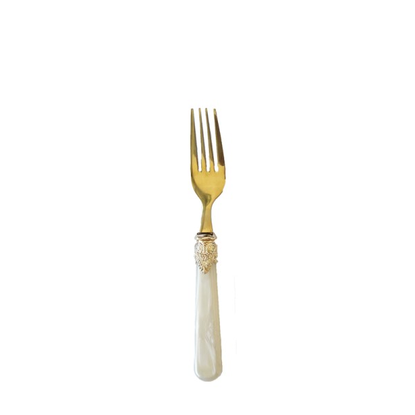 Besteck_Dessertgabel_Griff_Perlmutt_Elfenbein_gold_mieten_Verleih_Hochzeit_Firmenfeier_Geburtstag_1
