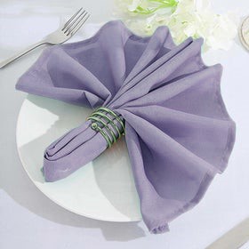 Serviette dusty purple | dusty purple mieten | Verleih Hochzeit Tischdeko