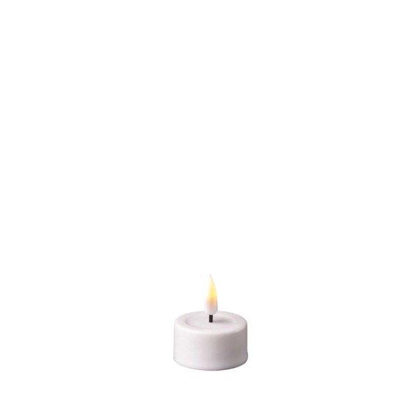 LED Teelicht indoor weiss Batterie mieten Hochzeit, Feier, Veranstaltung