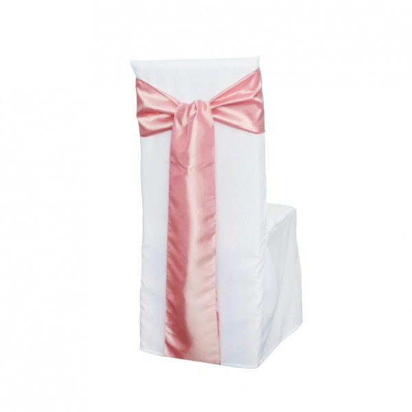 Schleifenband Taft / Satin Altrosa Muster