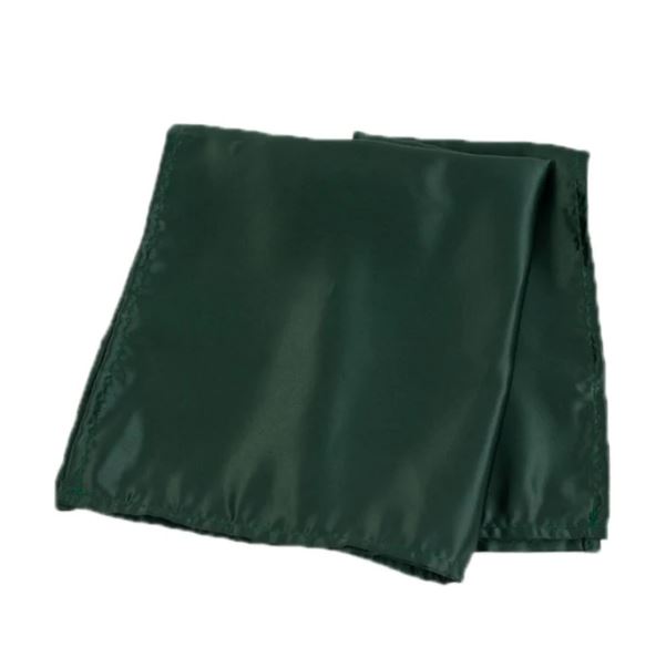 Serviette Lamour Satin | dunkelgrün | forest green | emerald [mieten]