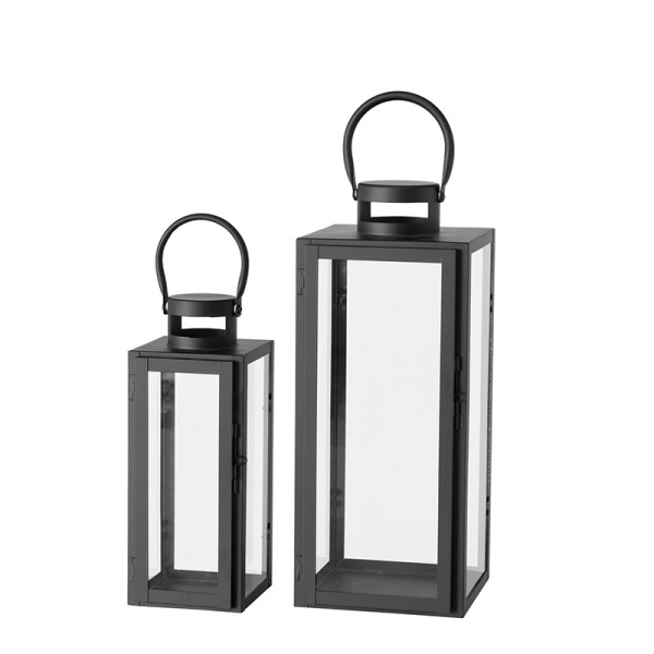 Laterne elegance modern, Metall schwarz mieten Hochzeit, Deko, Veranstaltung, Feier Verleih
