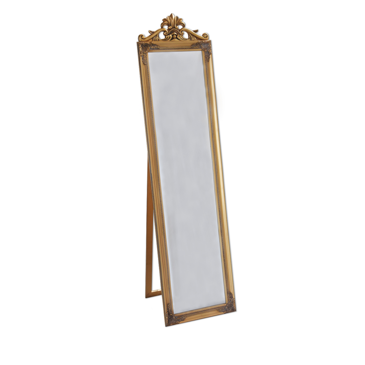 Spiegel groß antik gold zum Stellen als Sitzplan und Dekoration für Hochzeit  und Event, Deko & Design