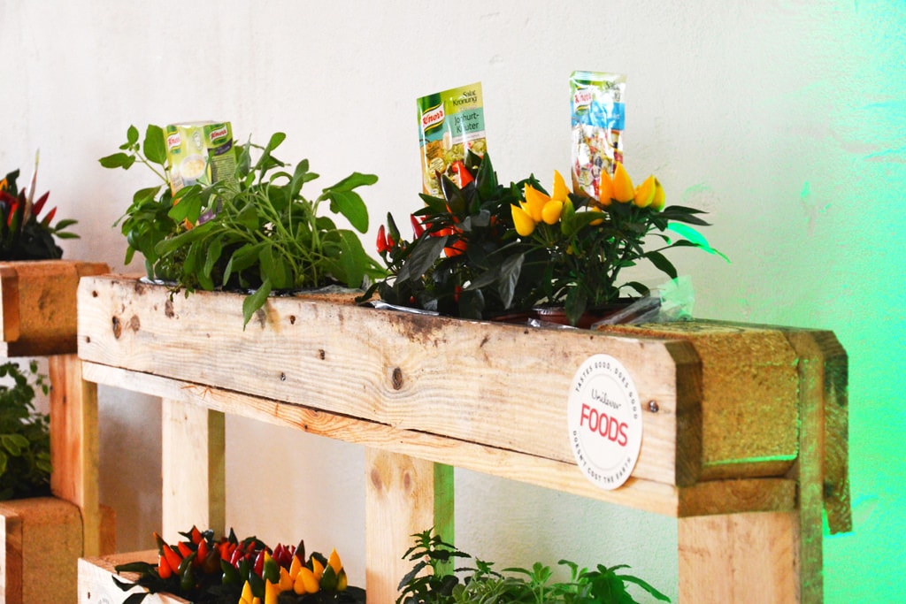 Deko Firmenevent Kundenevent Urban Gardening Natur Lebensmittelhersteller Heilbronn 6